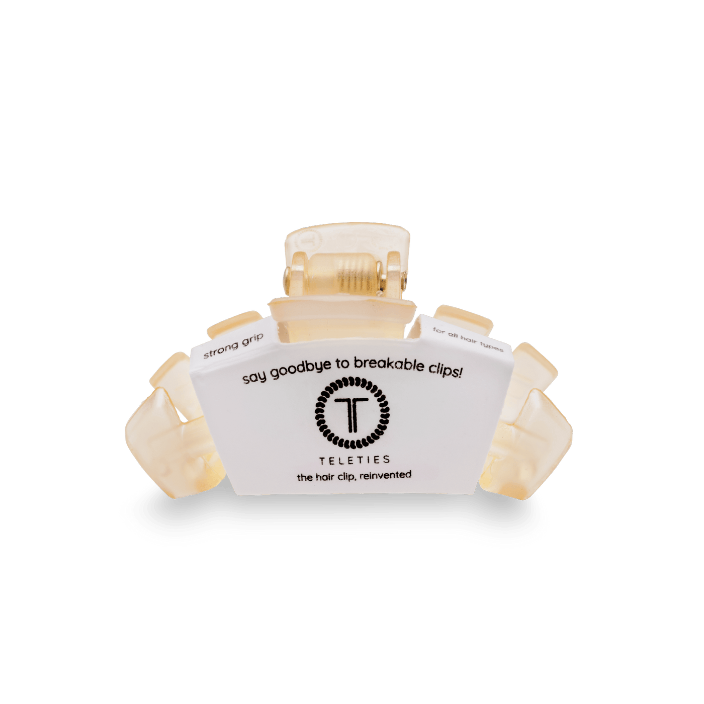 Classic Almond Beige Tiny Claw Clip