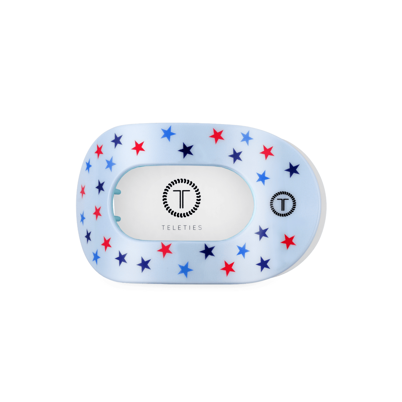 United We Sparkle Medium Flat Round Hair Clip