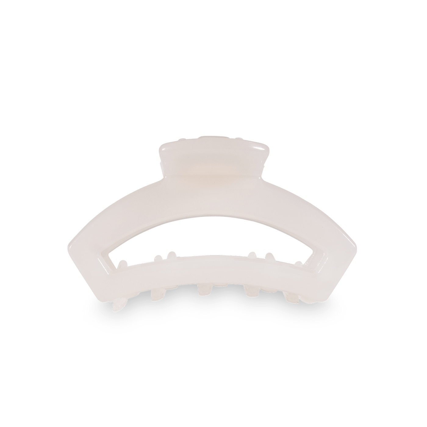 Open Coconut White Tiny Hair Clip