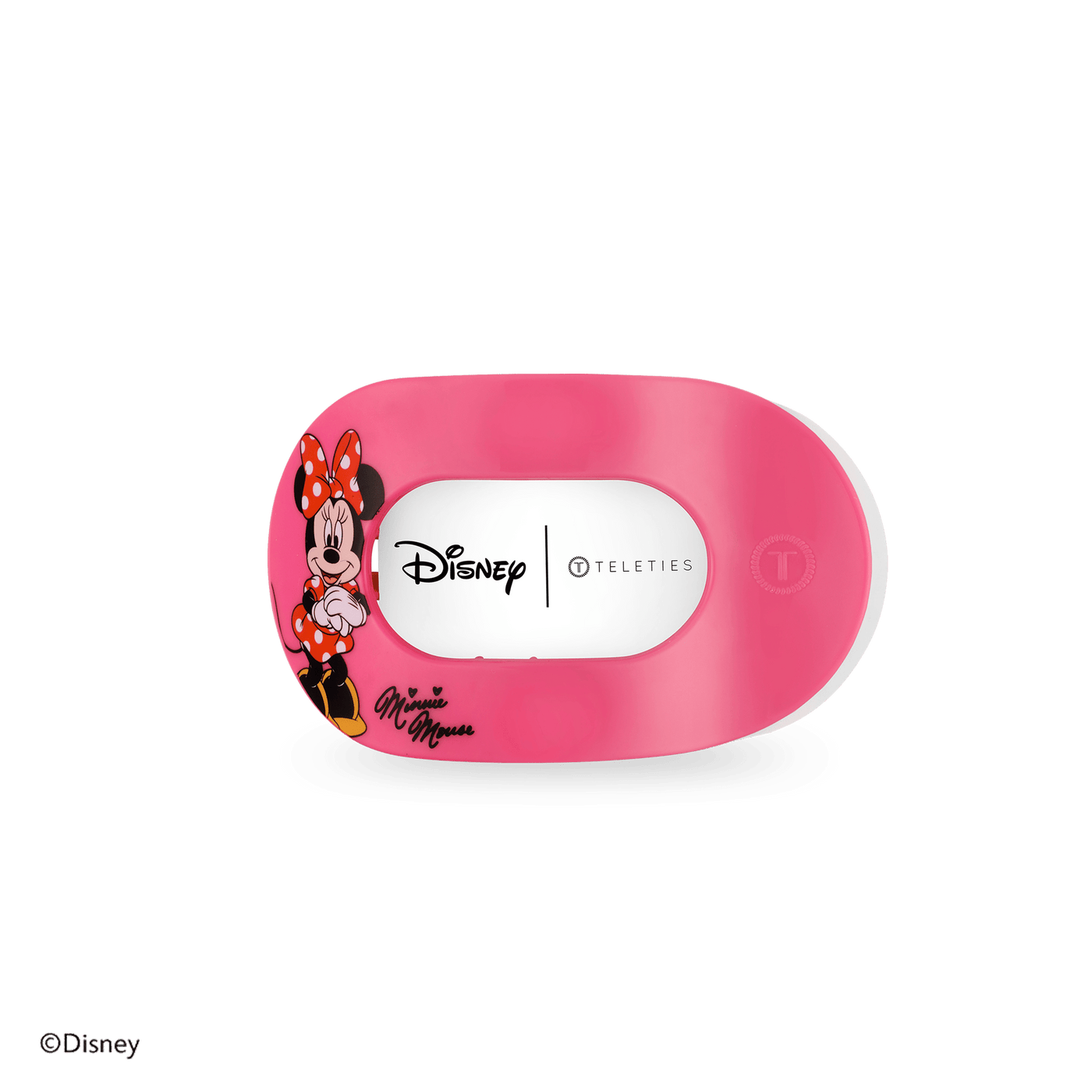 Minnie Mouse Small Flat Round Hair Clip