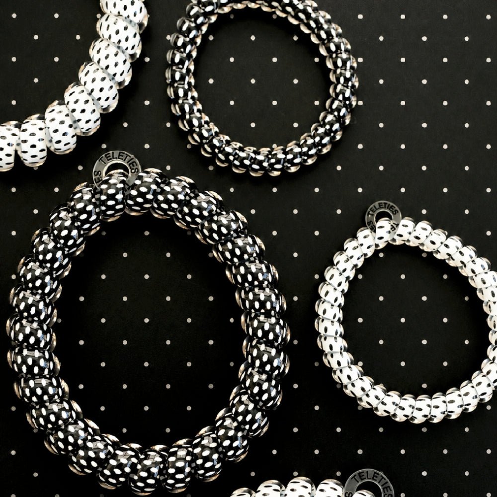 Polka Dot Party Large Hair Ties