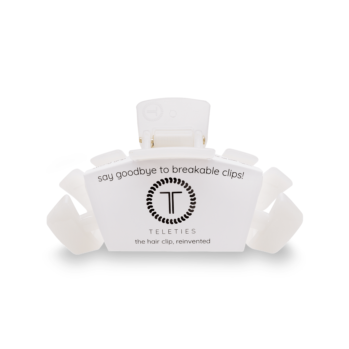 Classic Coconut White Small Claw Clip