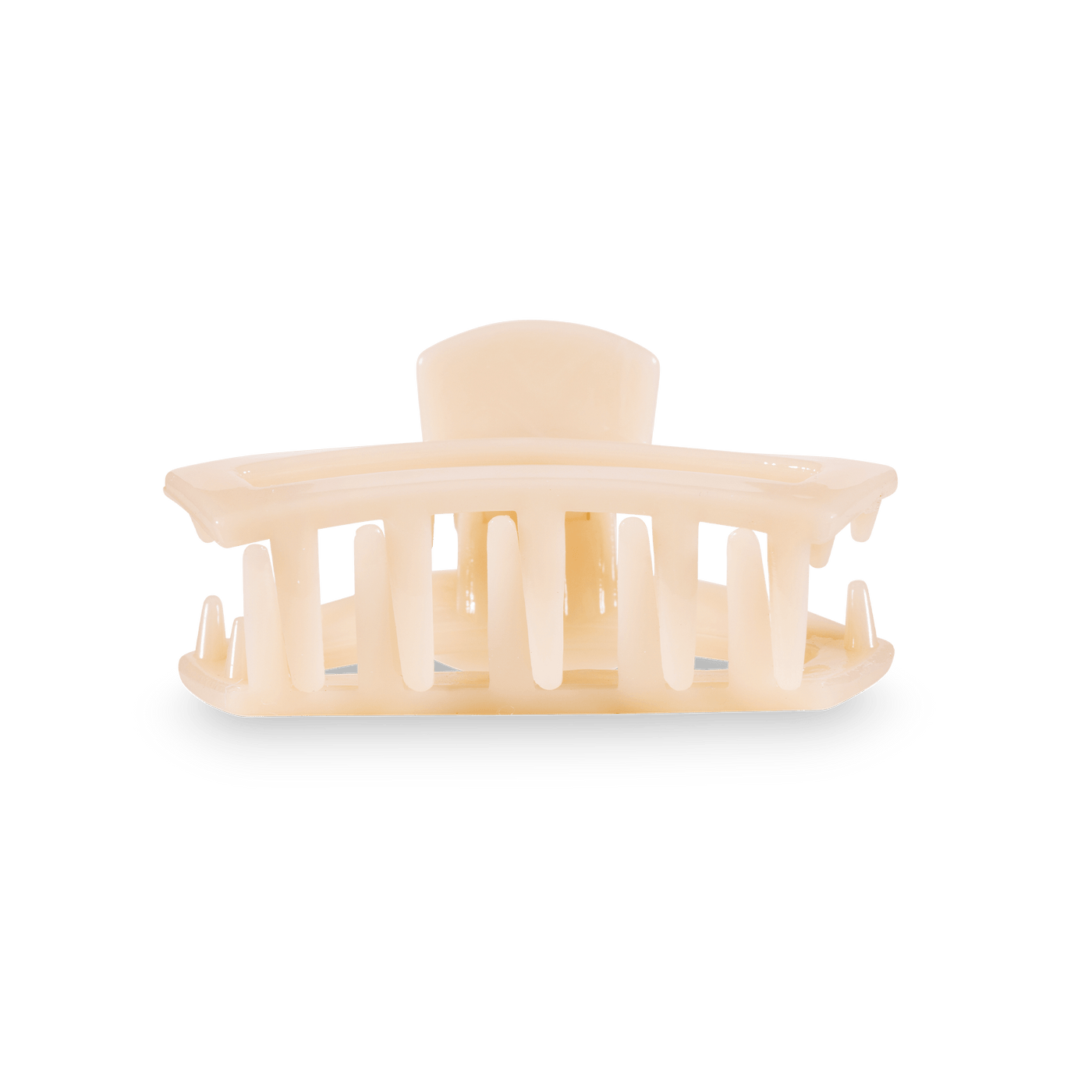 Open Almond Beige Tiny Hair Clip