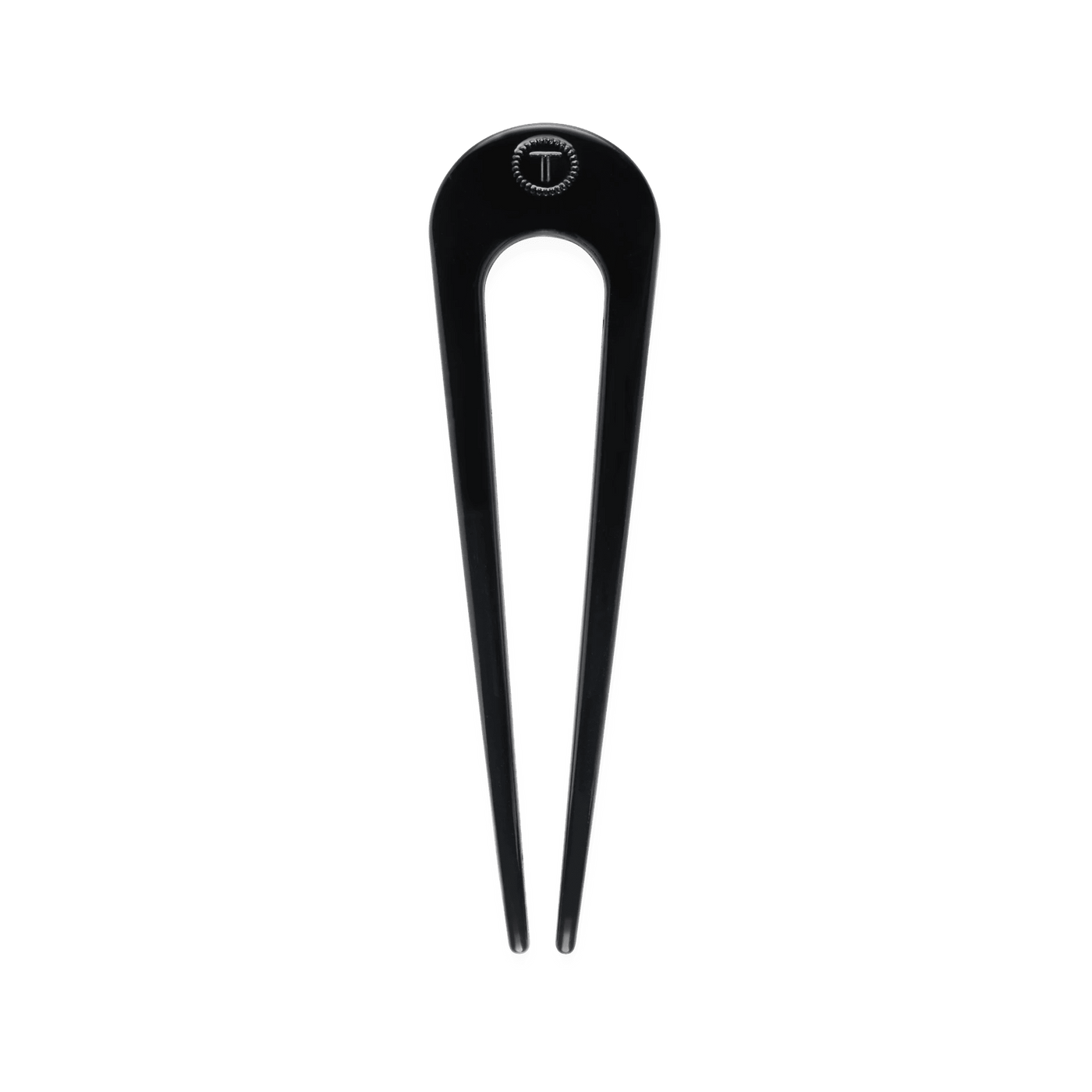 French Hair Pin Jet Black