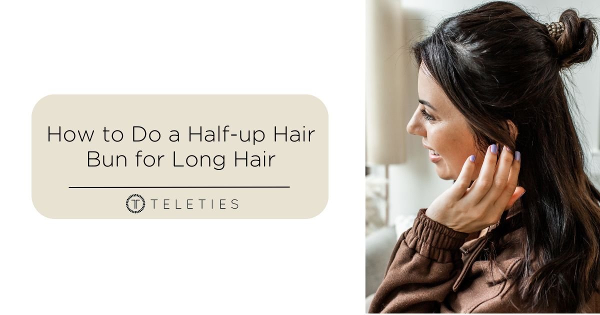 How to Do a Half-up Hair Bun for Long Hair