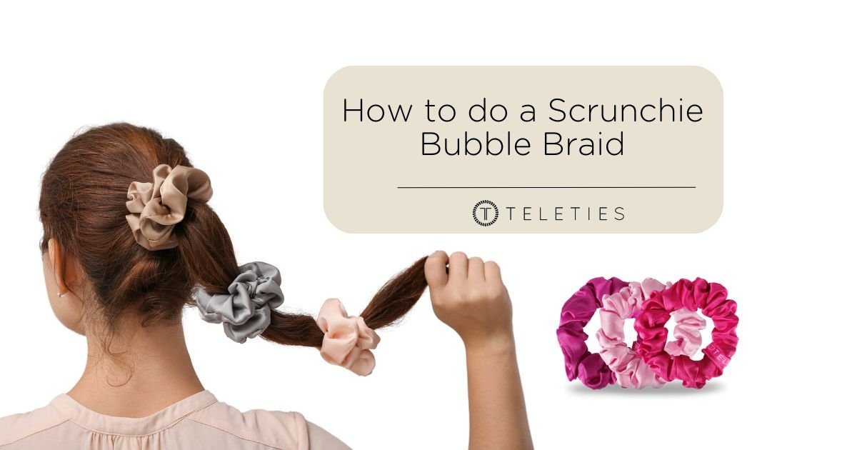 Scrunchie Bubble Braids Tutorial - 5 Easy Steps!