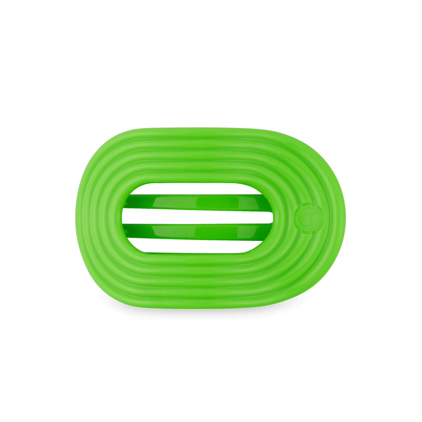 Glow For It Medium Flat Round Hair Clip