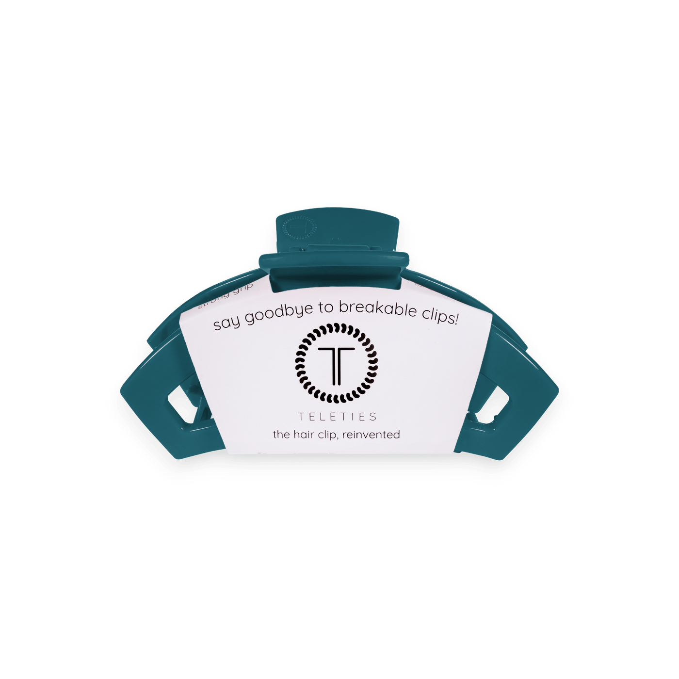 Open Teal With It Small Hair Clip