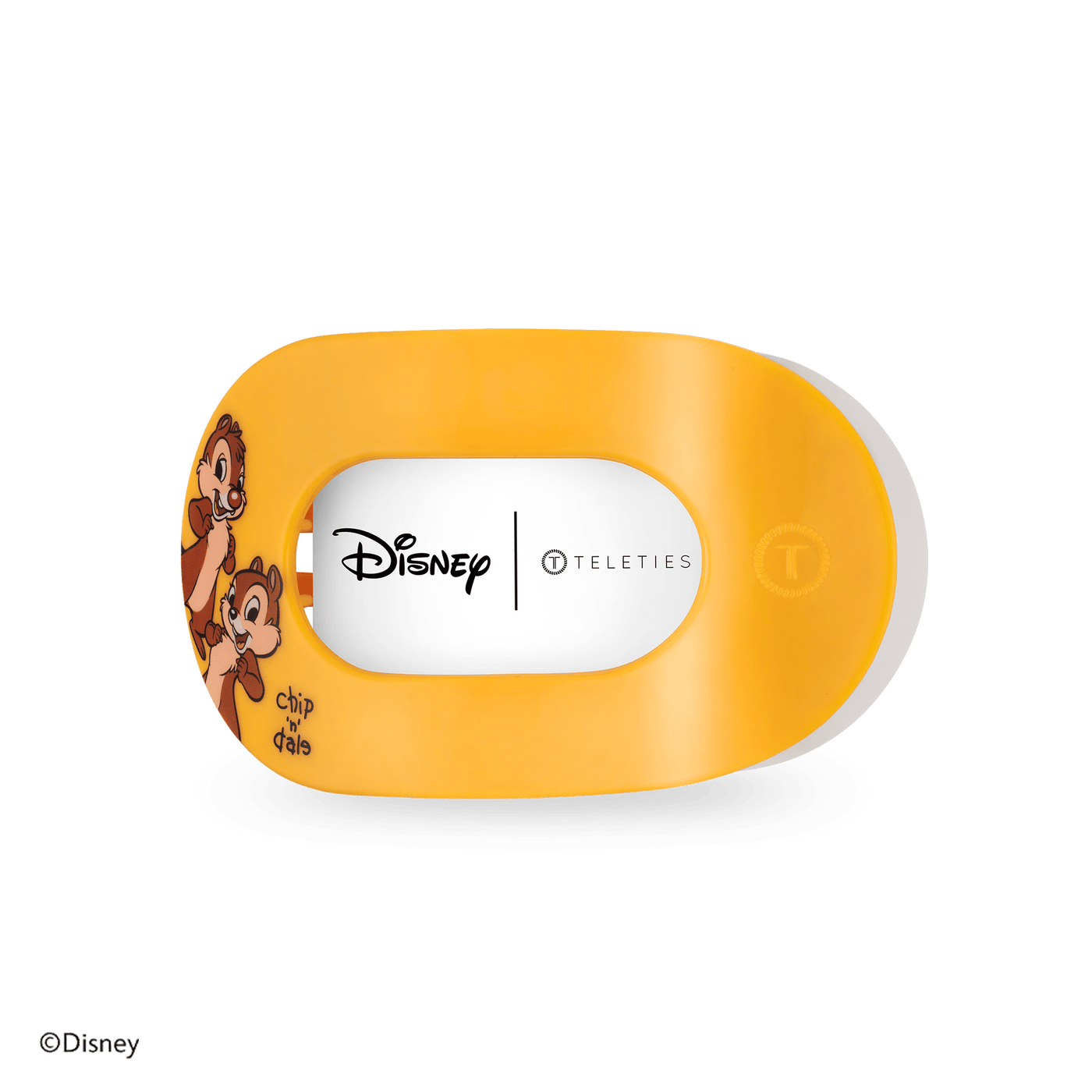 Chip 'N Dale Medium Flat Round Hair Clip