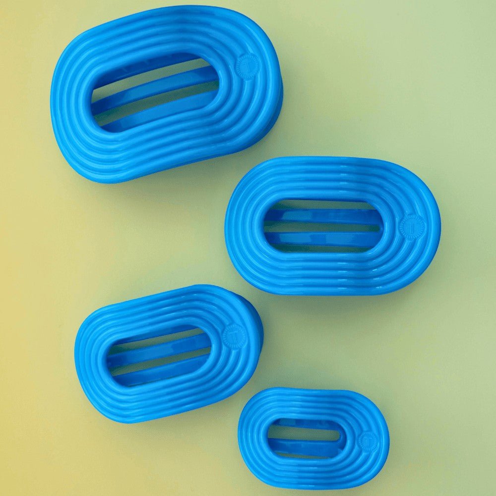 Miami Vice Tiny Flat Round Hair Clip