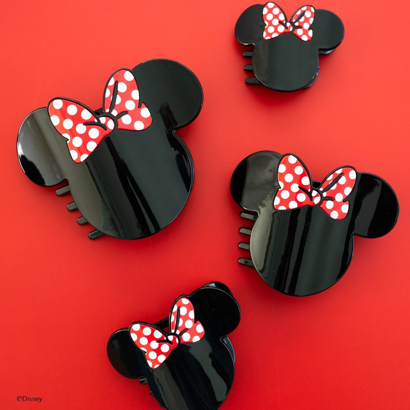 Disney: Minnie Mouse Shaped Large Flat Hair Clip