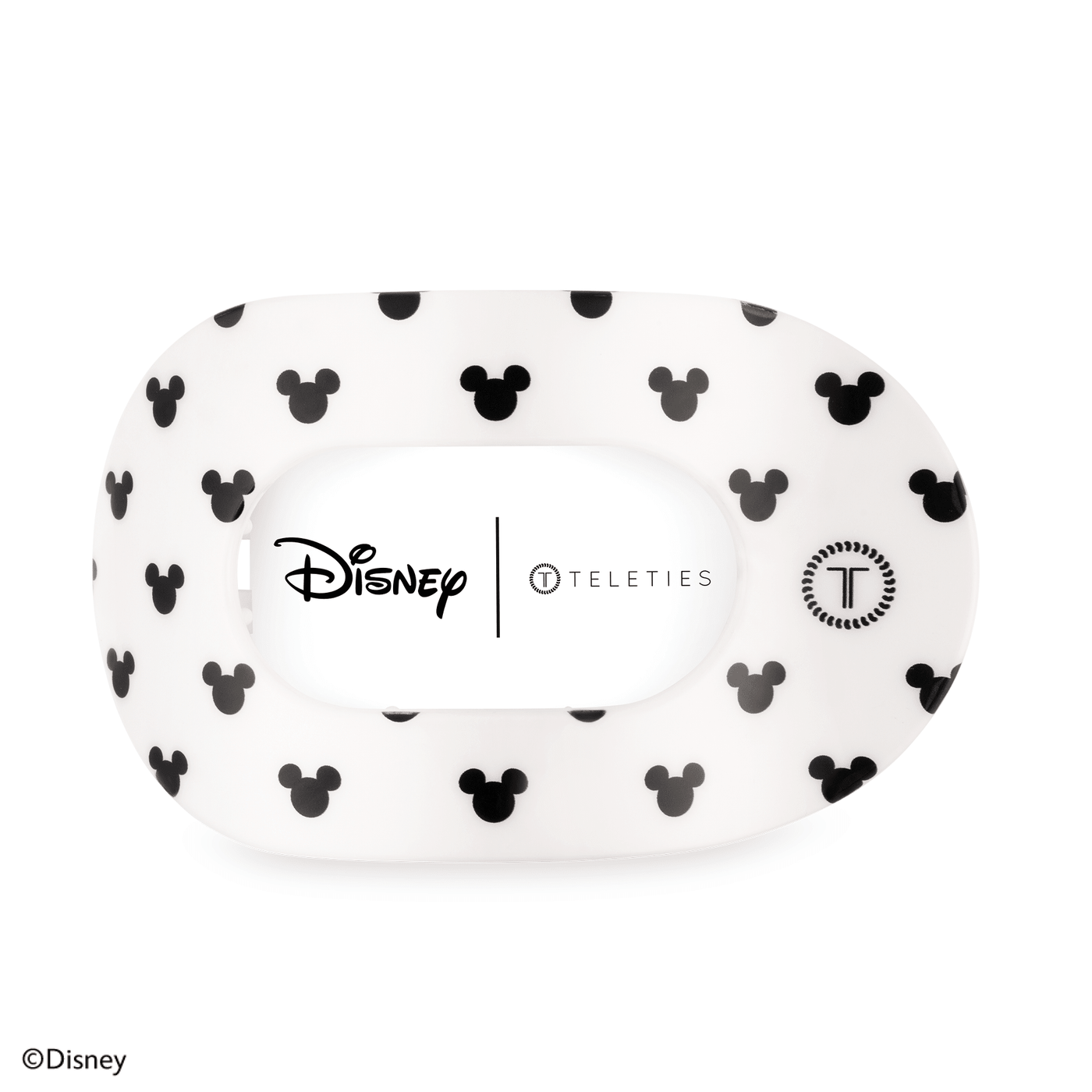 The Iconic Mickey Mouse Large Flat Round Hair Clip