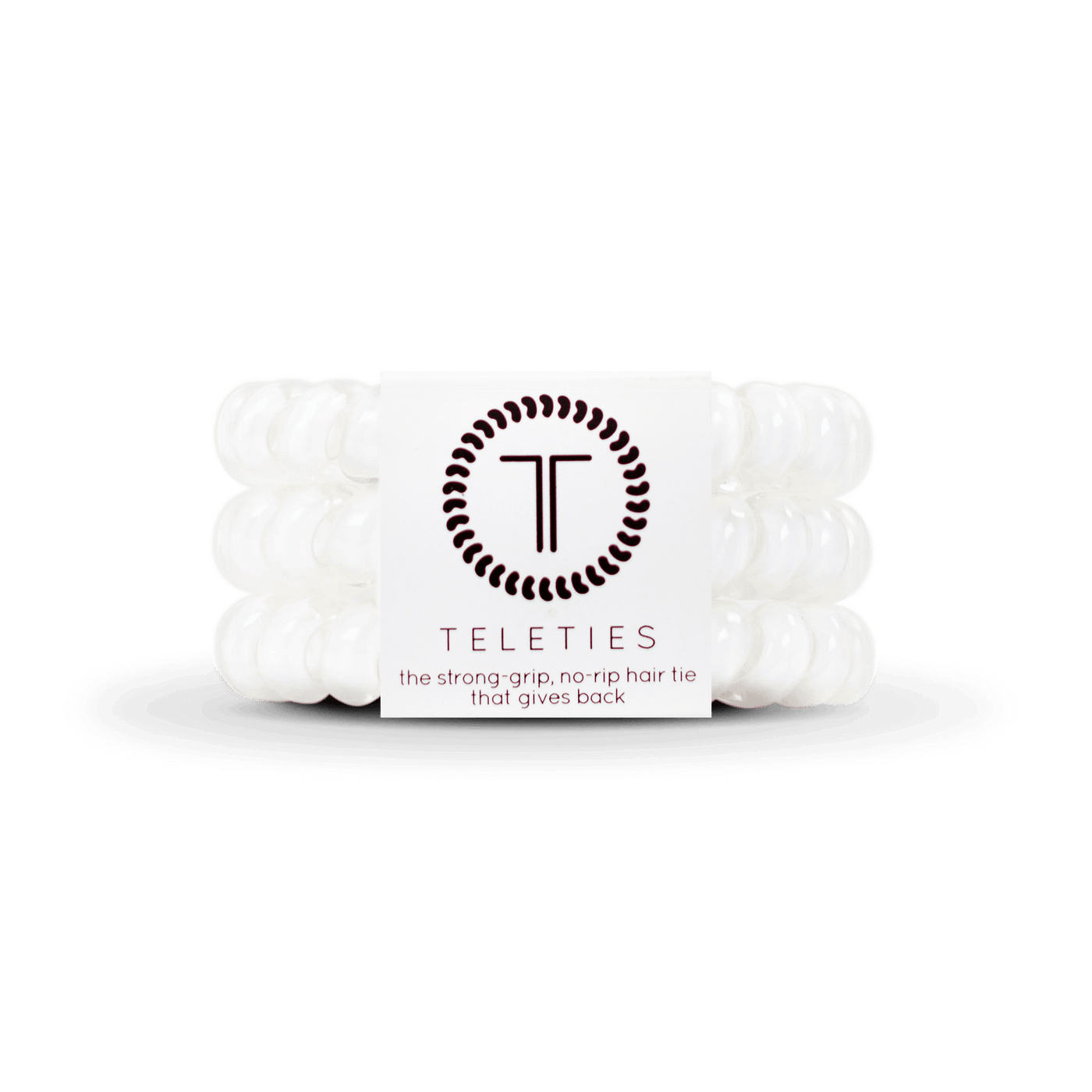 Coconut White Large Hair Ties