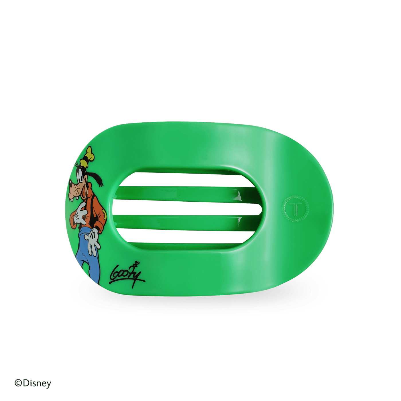 Goofy Medium Flat Round Hair Clip