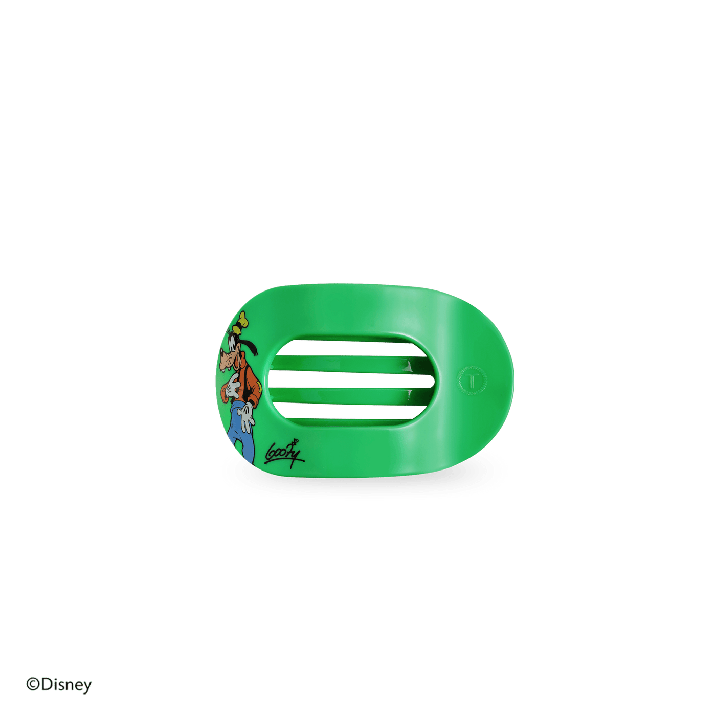 Goofy Tiny Flat Round Hair Clip