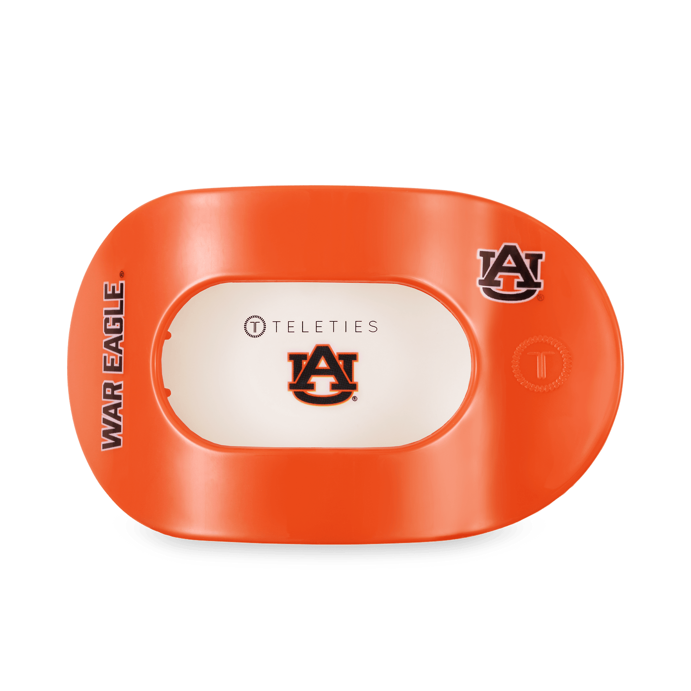 War Eagle! Large Flat Round Hair Clip