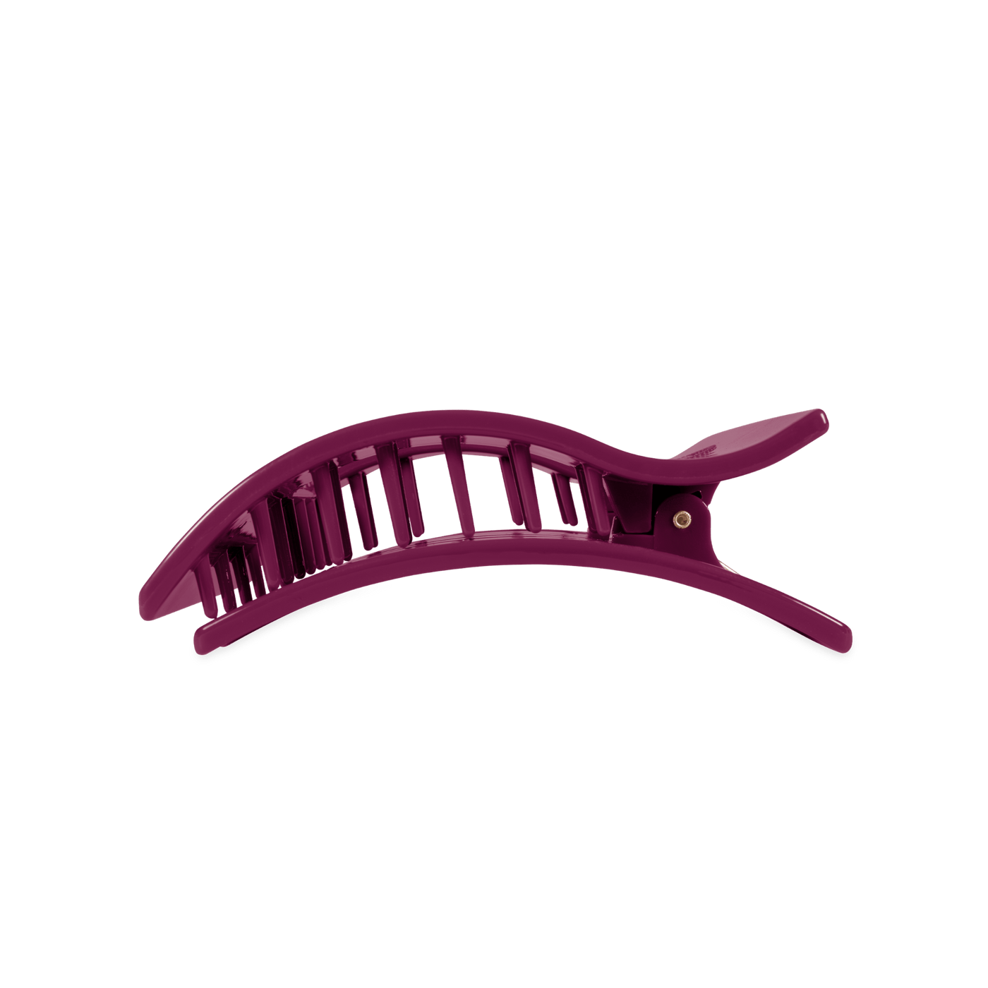 Mulberry Large Flat Rectangle Hair Clip