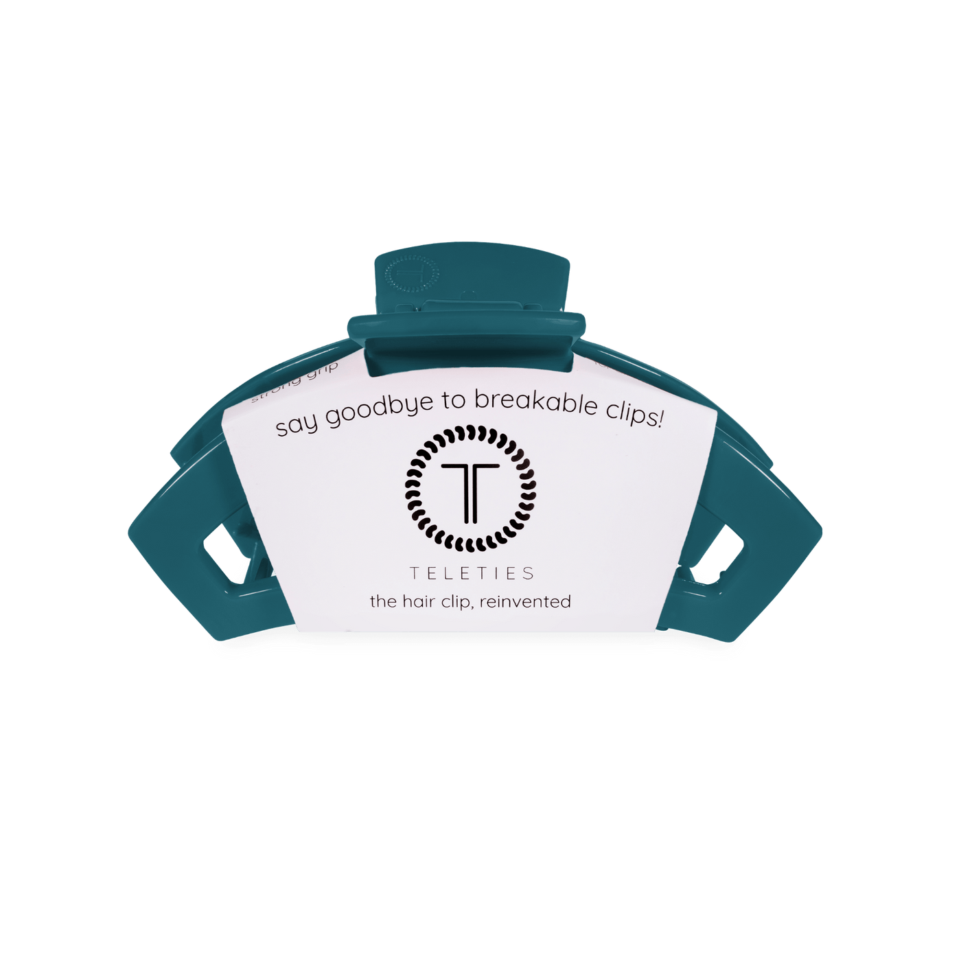 Open Teal With It Medium Hair Clip