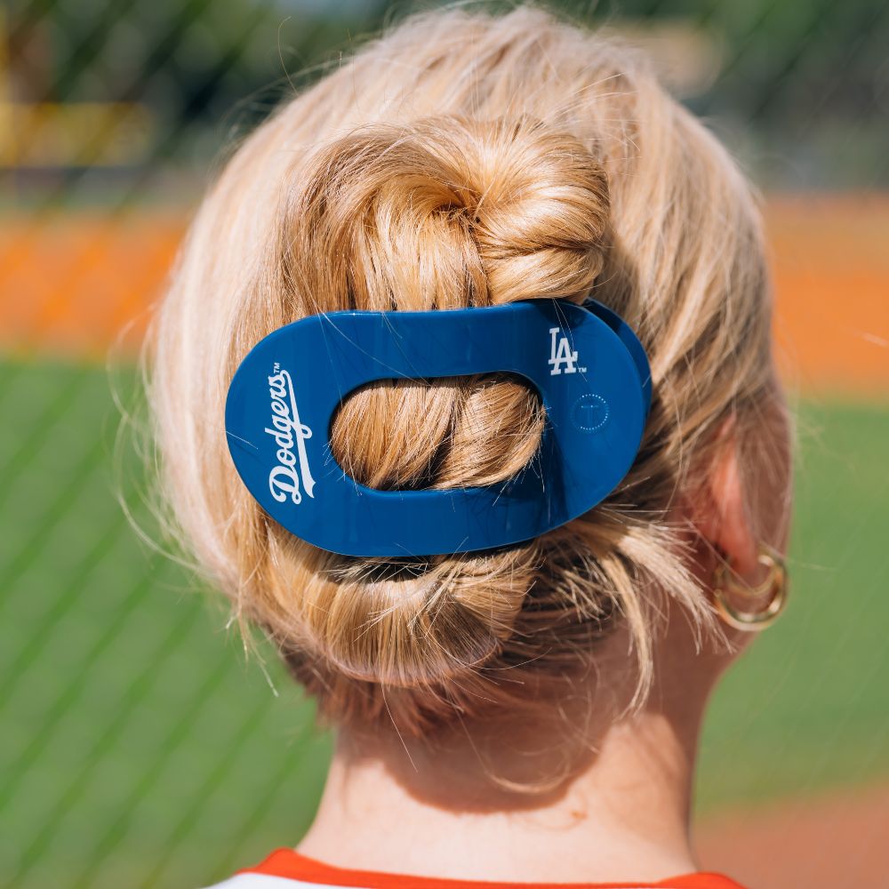 Los Angeles Dodgers Large Flat Round Hair Clip