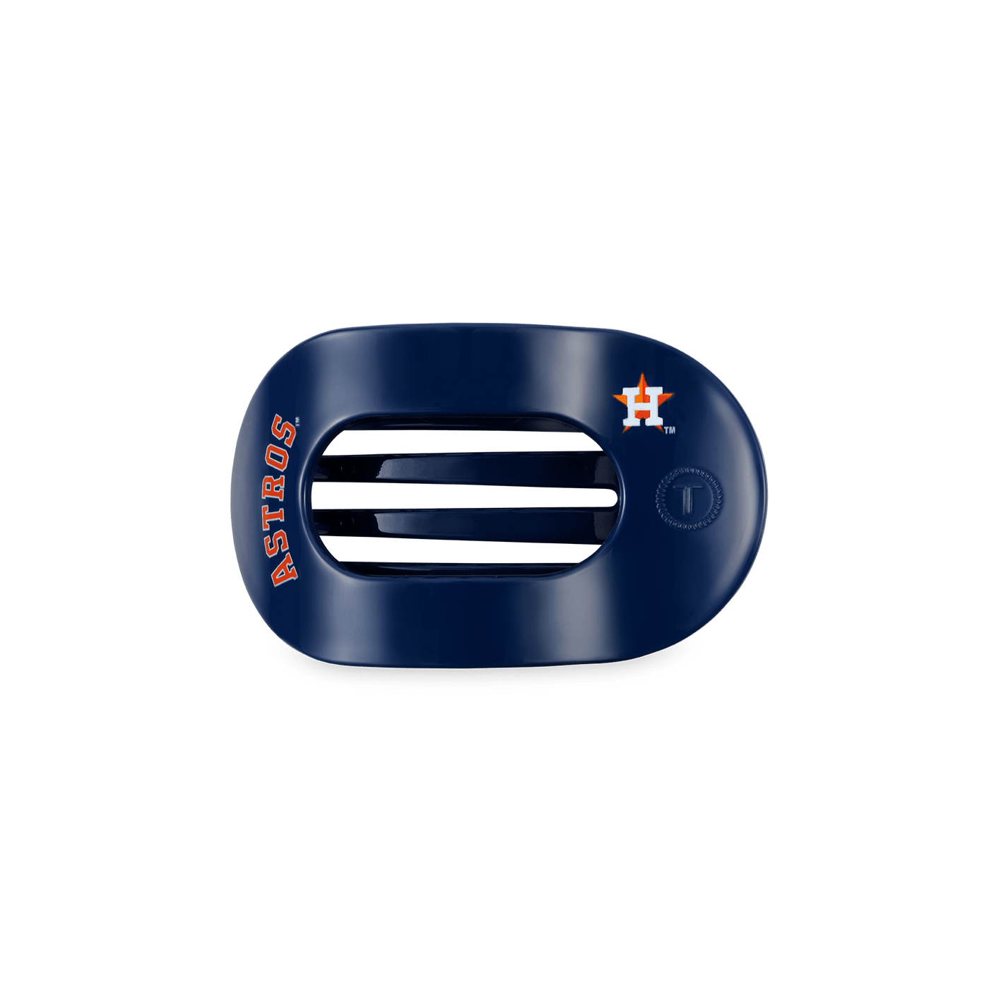 Houston Astros Small Flat Round Hair Clip