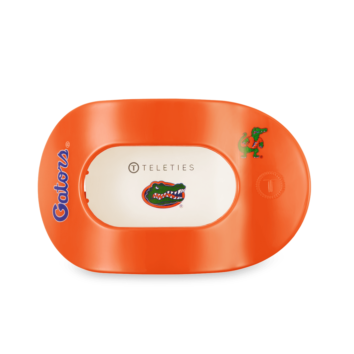 Go Gators! Large Flat Round Hair Clip