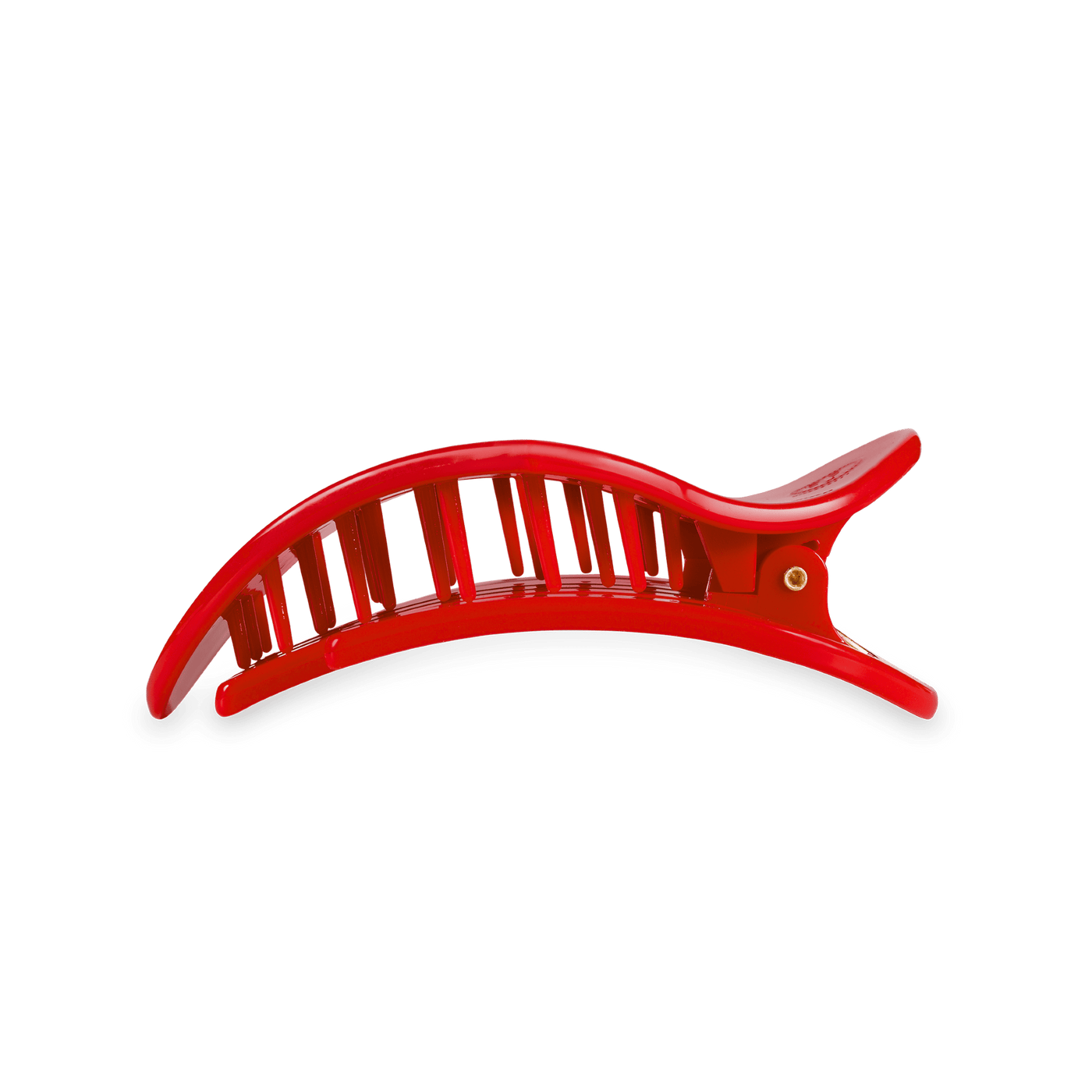 Red Heart Medium Flat Hair Clip