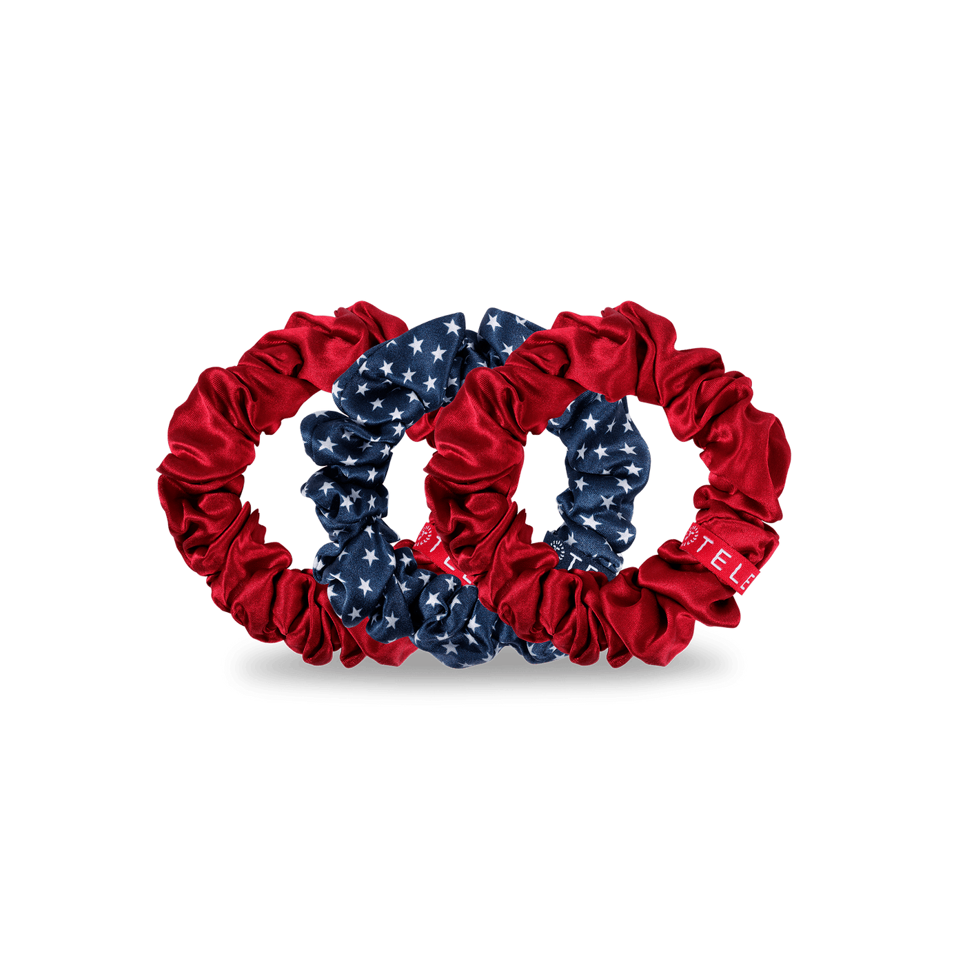 Independence Bae Large Silk Scrunchies