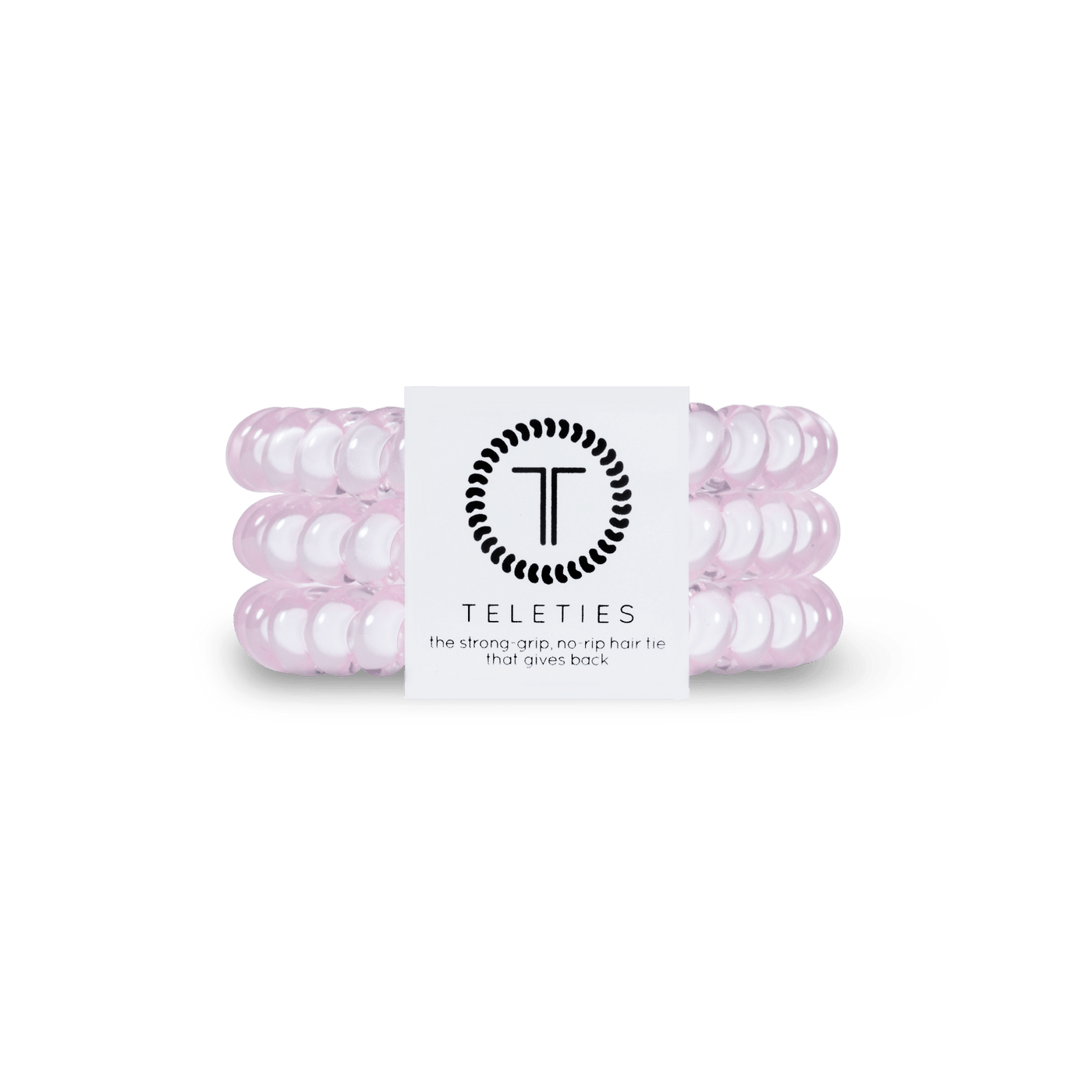 Rose Water Pink Small Hair Ties