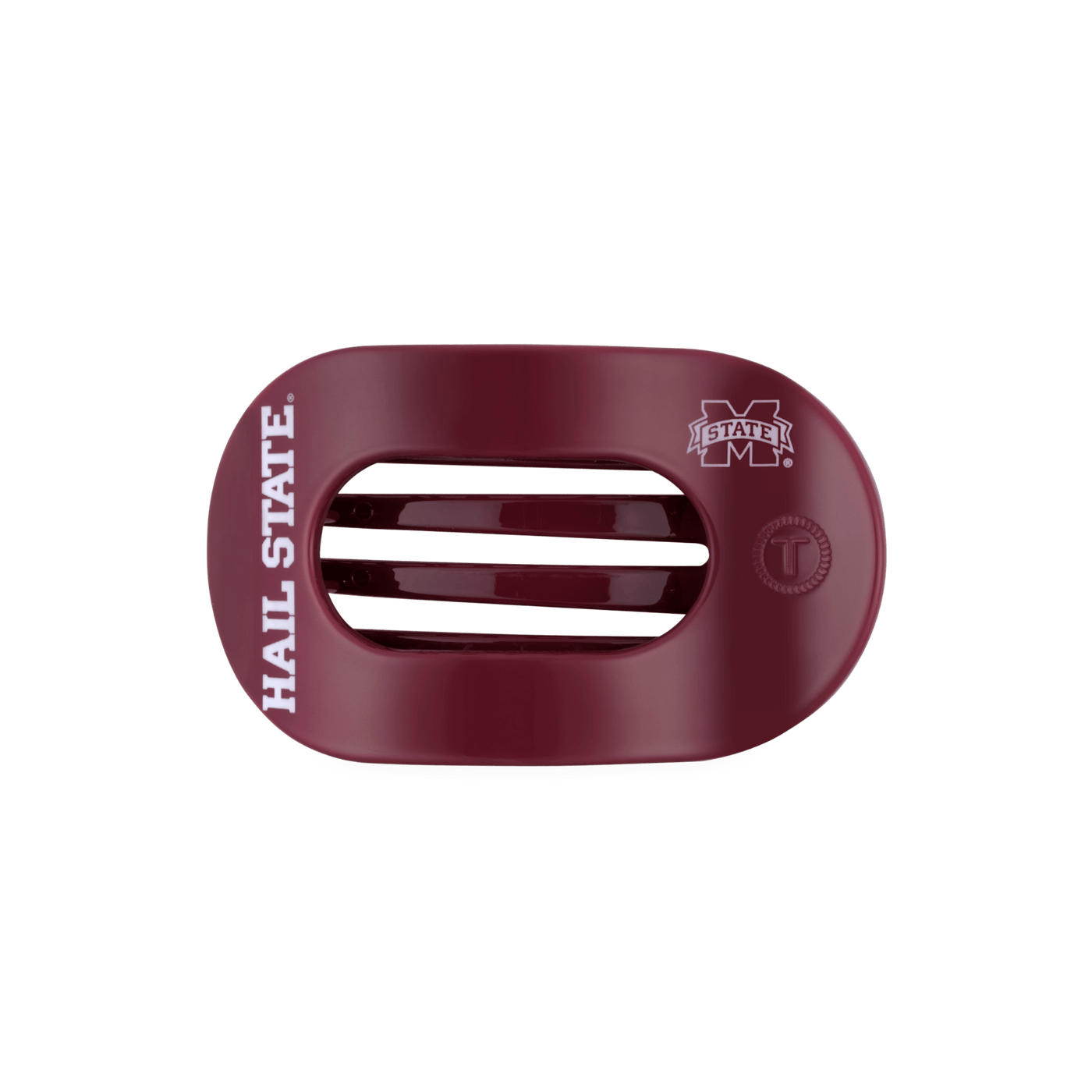 Hail State! Medium Flat Round Hair Clip