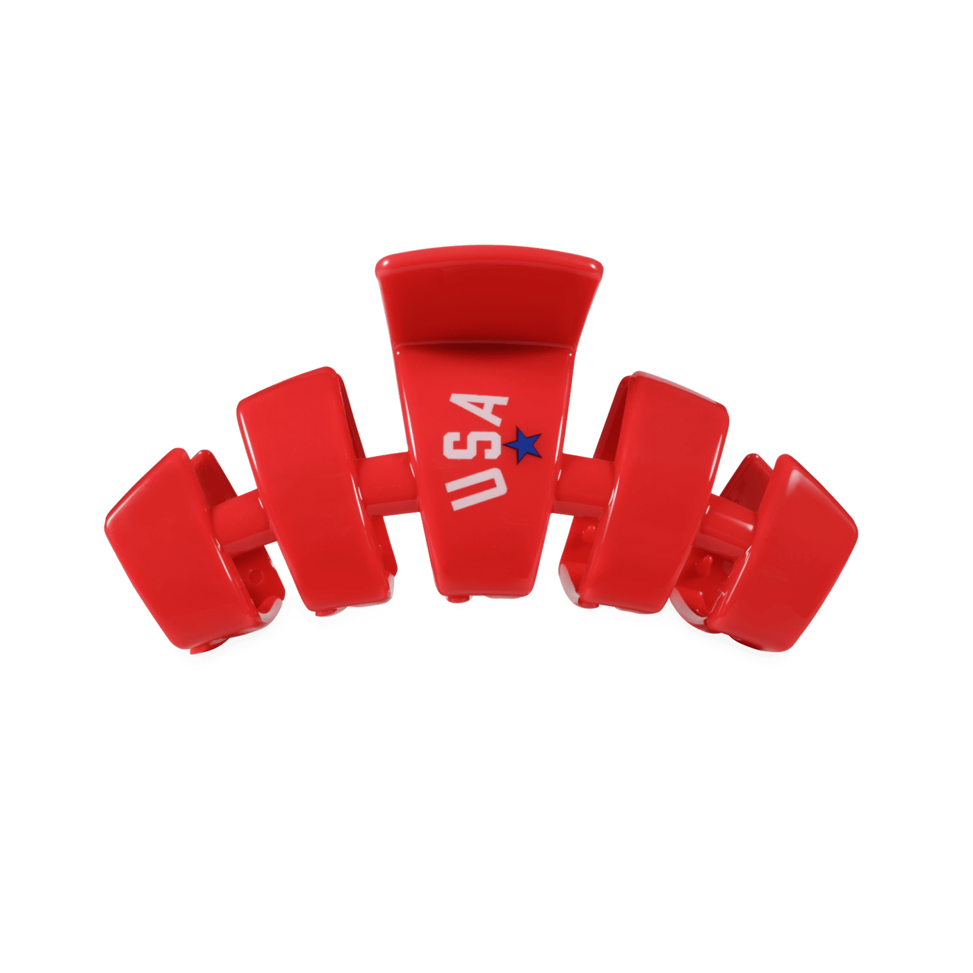 USA Classic Red Medium Claw Clip