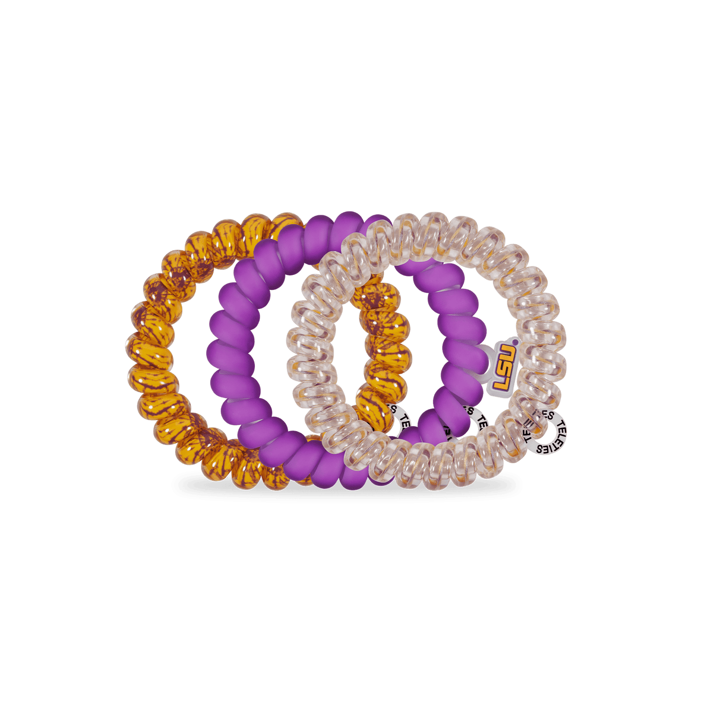 Geaux Tigers! Large Hair Ties