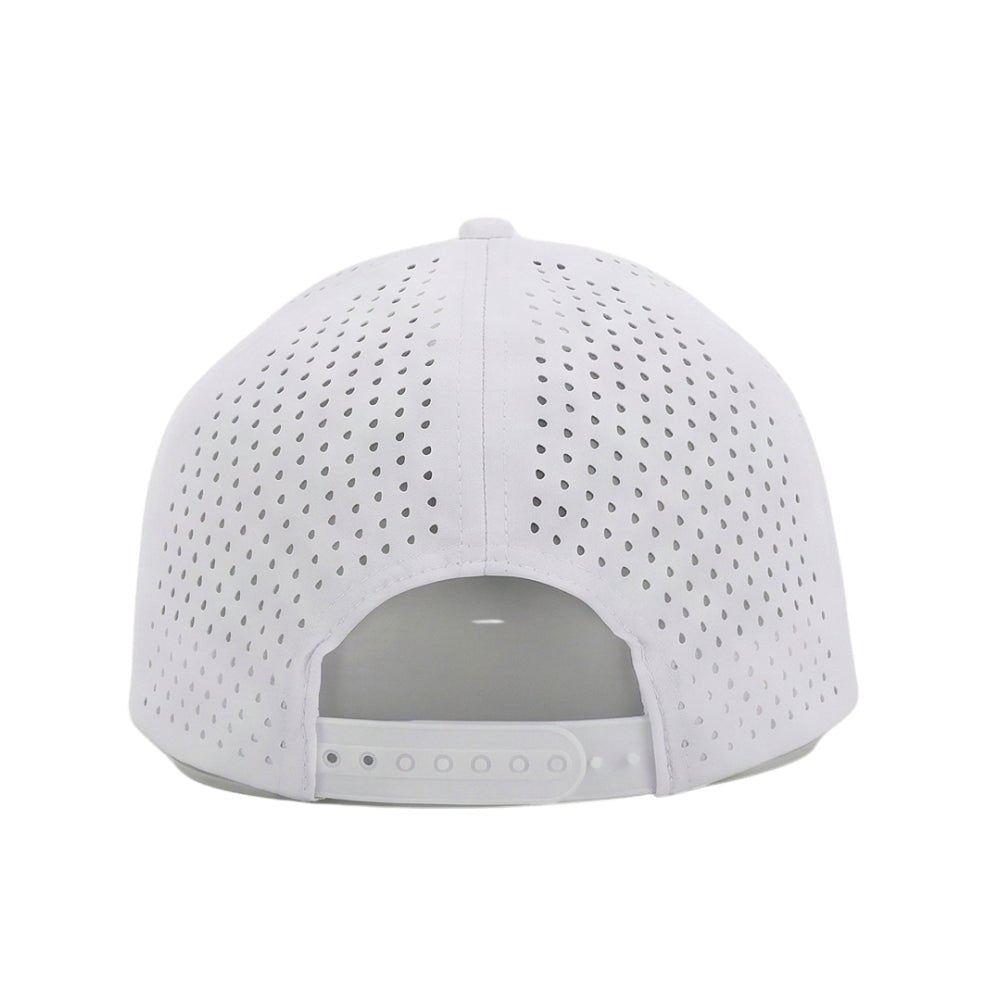 TELETIES Perforated Performance Hat - White