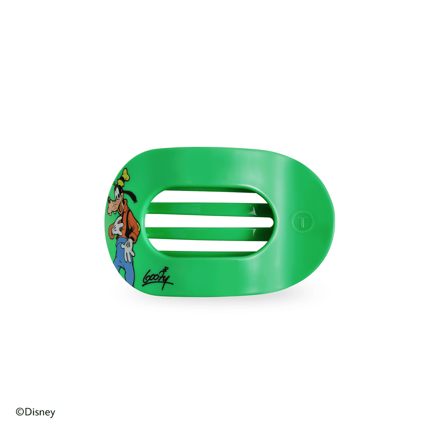 Goofy Small Flat Round Hair Clip