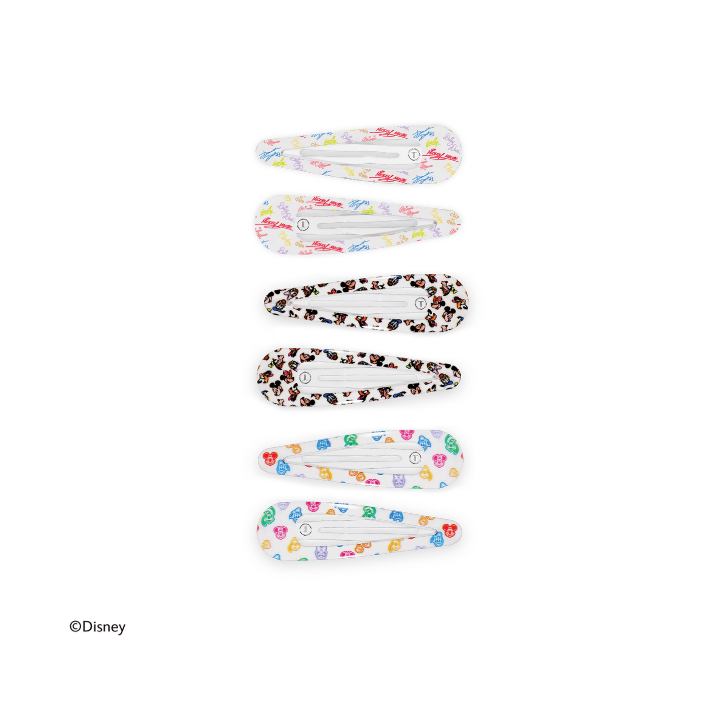 Mickey and Friends Snap Clip (6ct)
