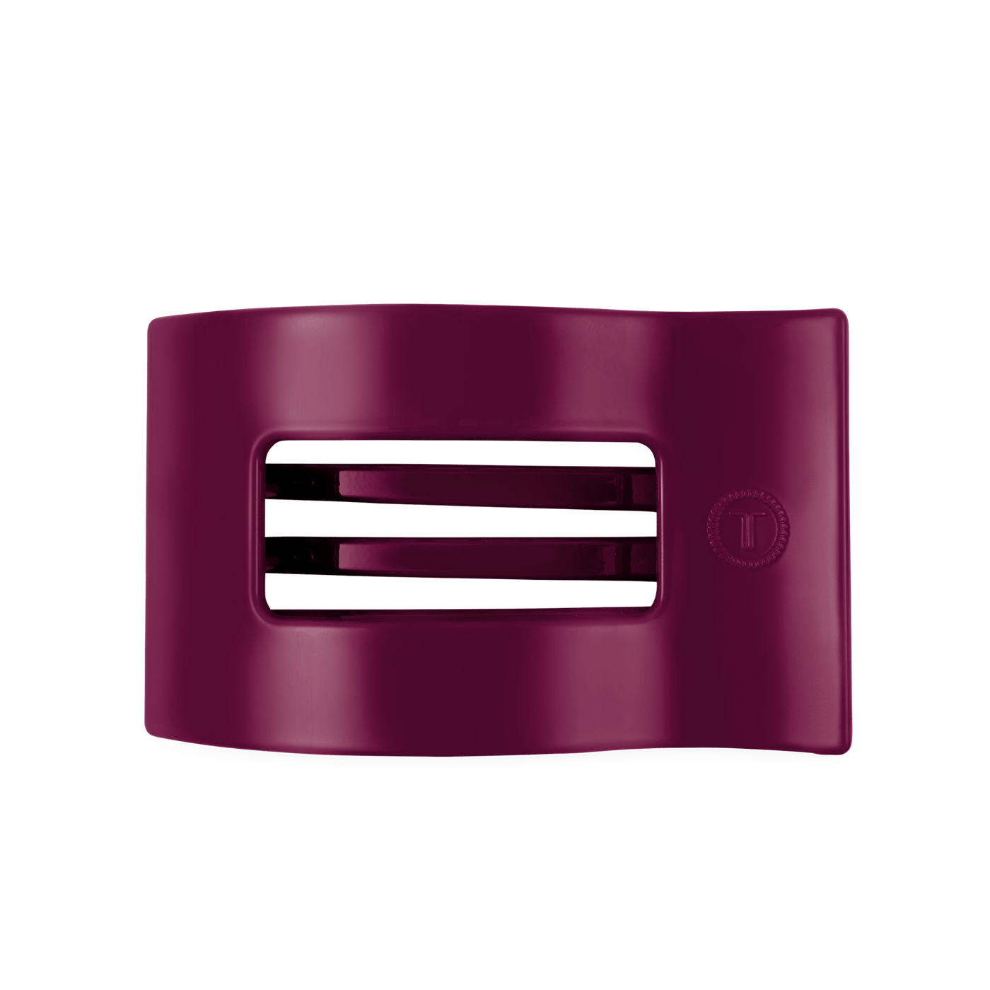 Mulberry Large Flat Rectangle Hair Clip