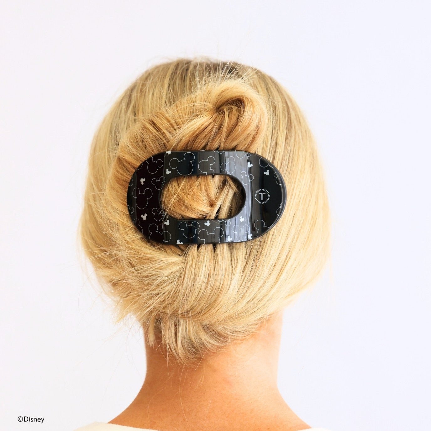 Disney Spotlight Large Flat Round Hair Clip
