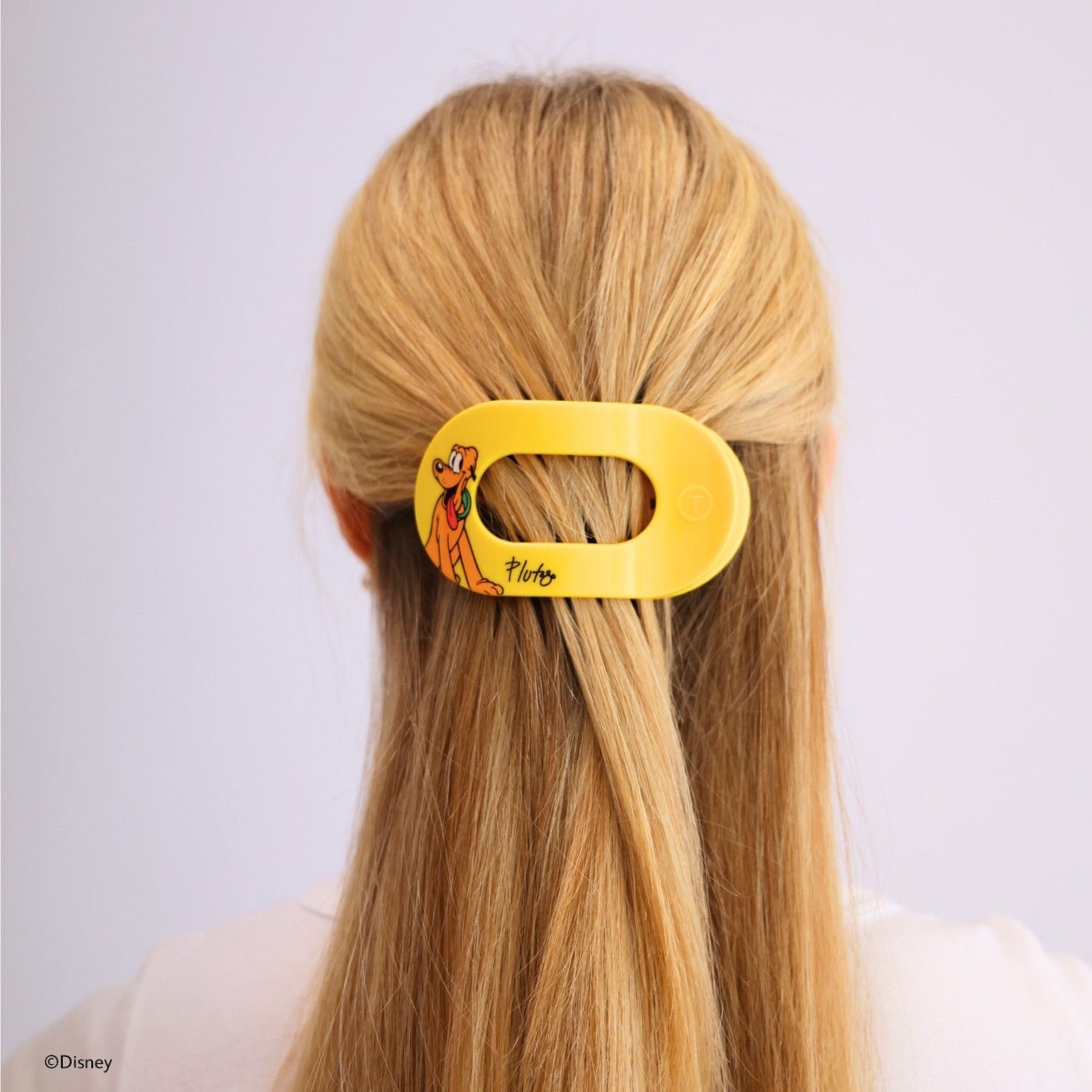 Pluto Medium Flat Round Hair Clip