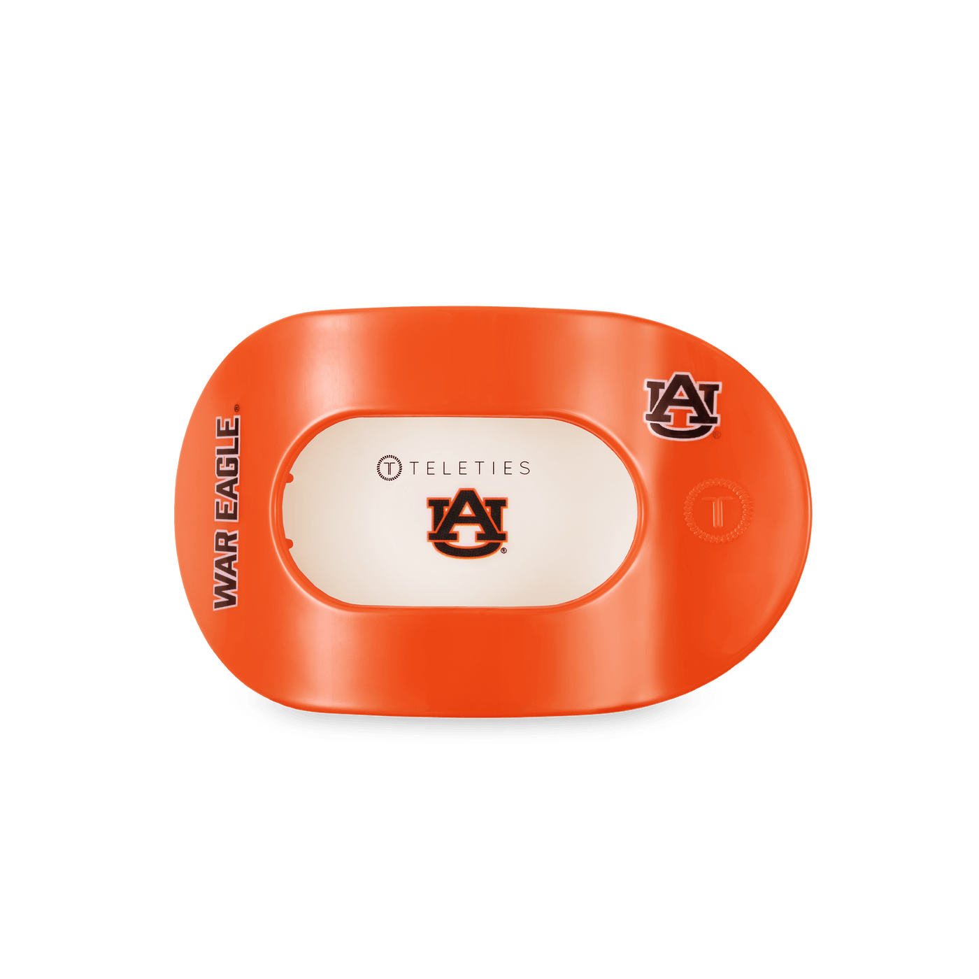War Eagle! Medium Flat Round Hair Clip