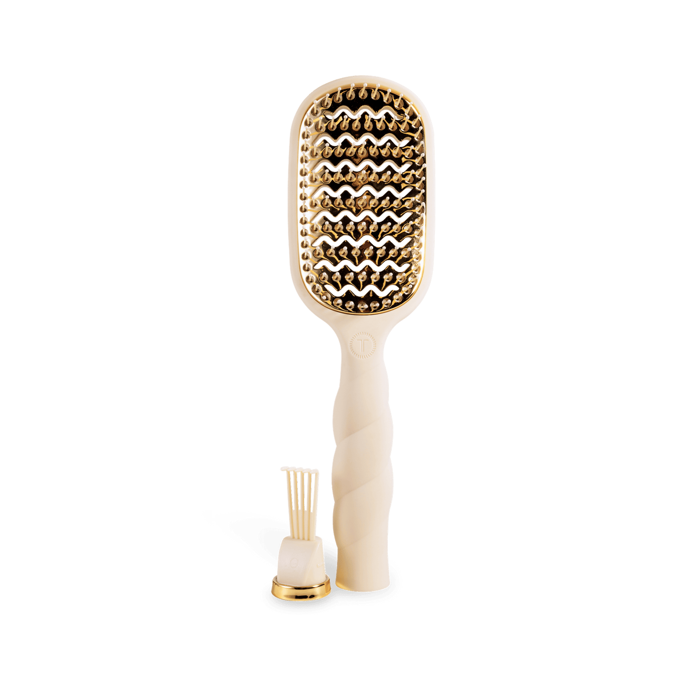 Vented Hair Brush - Tan