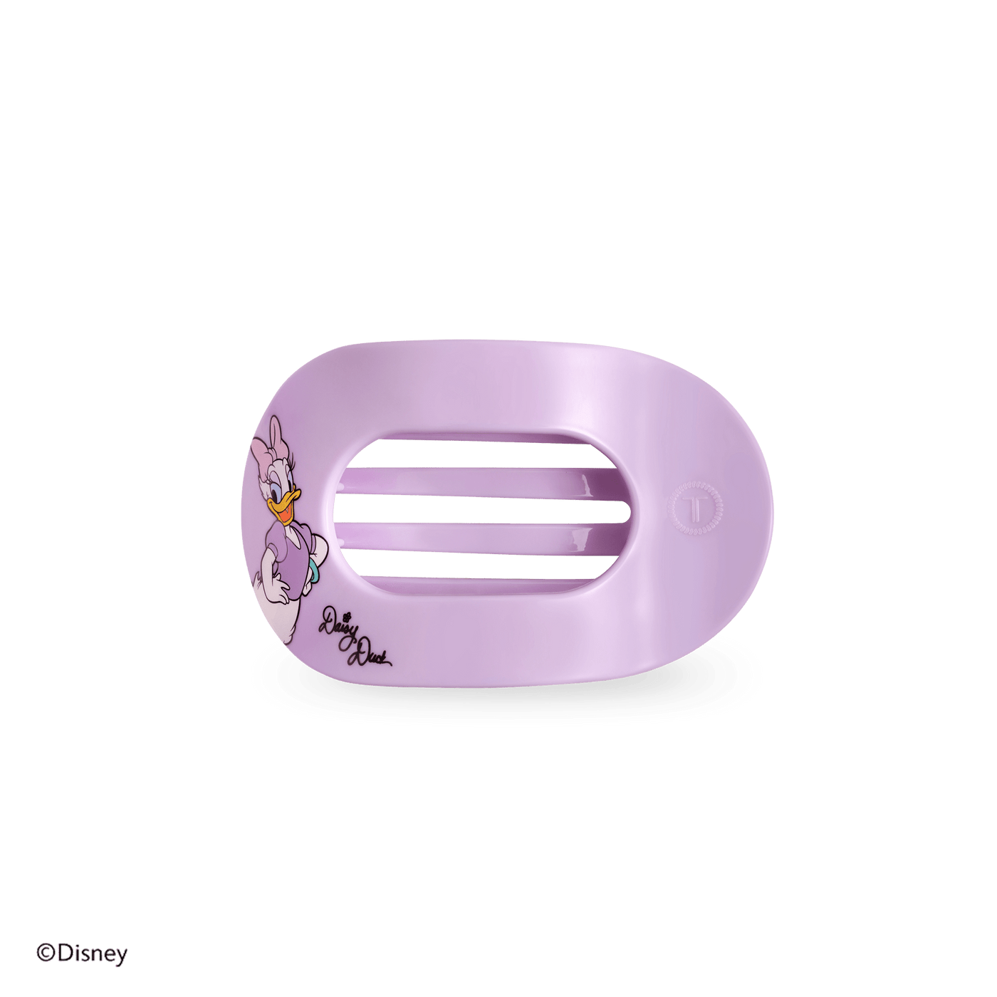 Daisy Duck Small Flat Round Hair Clip