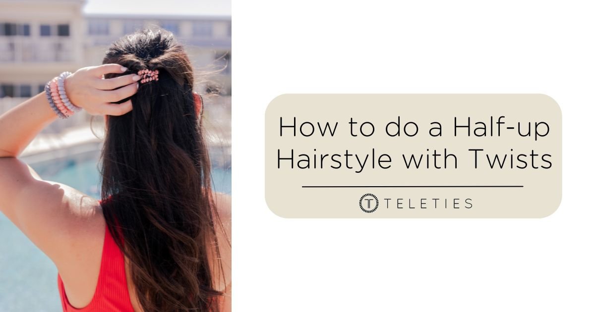 Half-up Twisty Hairstyle - a Fast & Comfy Look