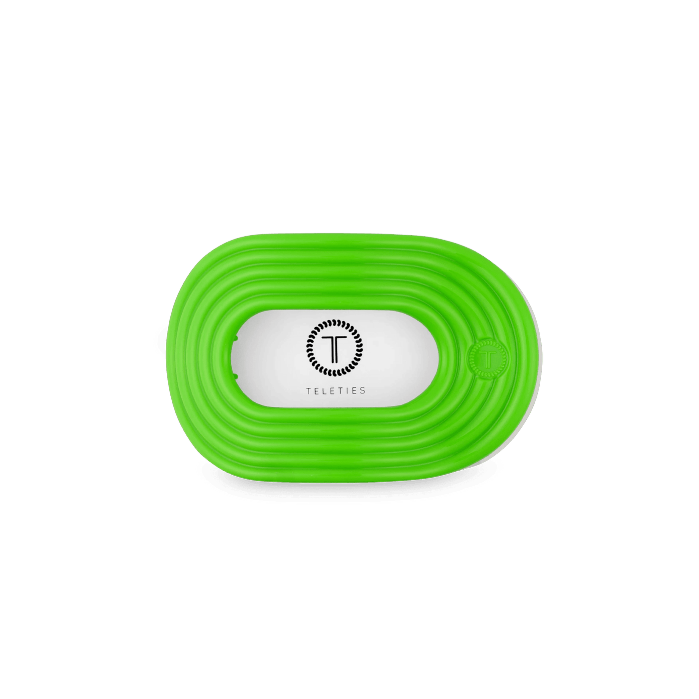 Glow For It Small Flat Round Hair Clip
