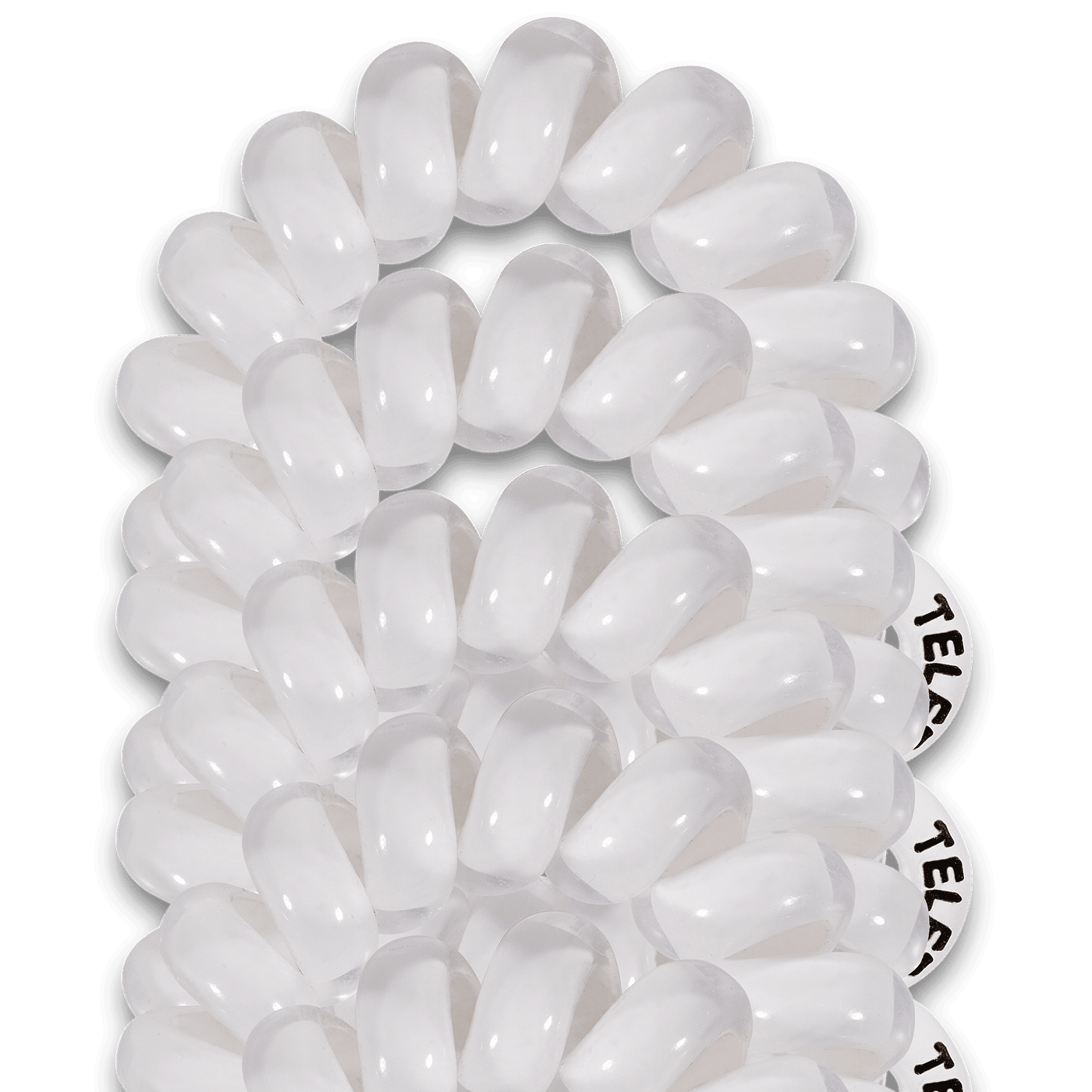 Coconut White Tiny Hair Ties