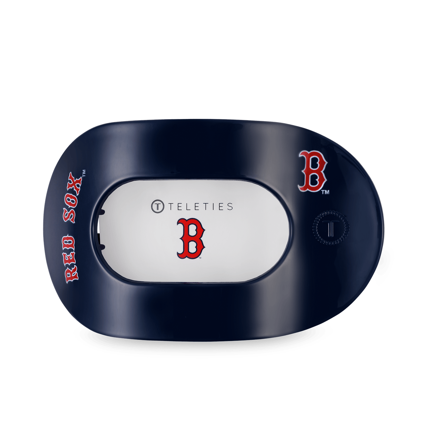 Boston Red Sox Large Flat Round Hair Clip