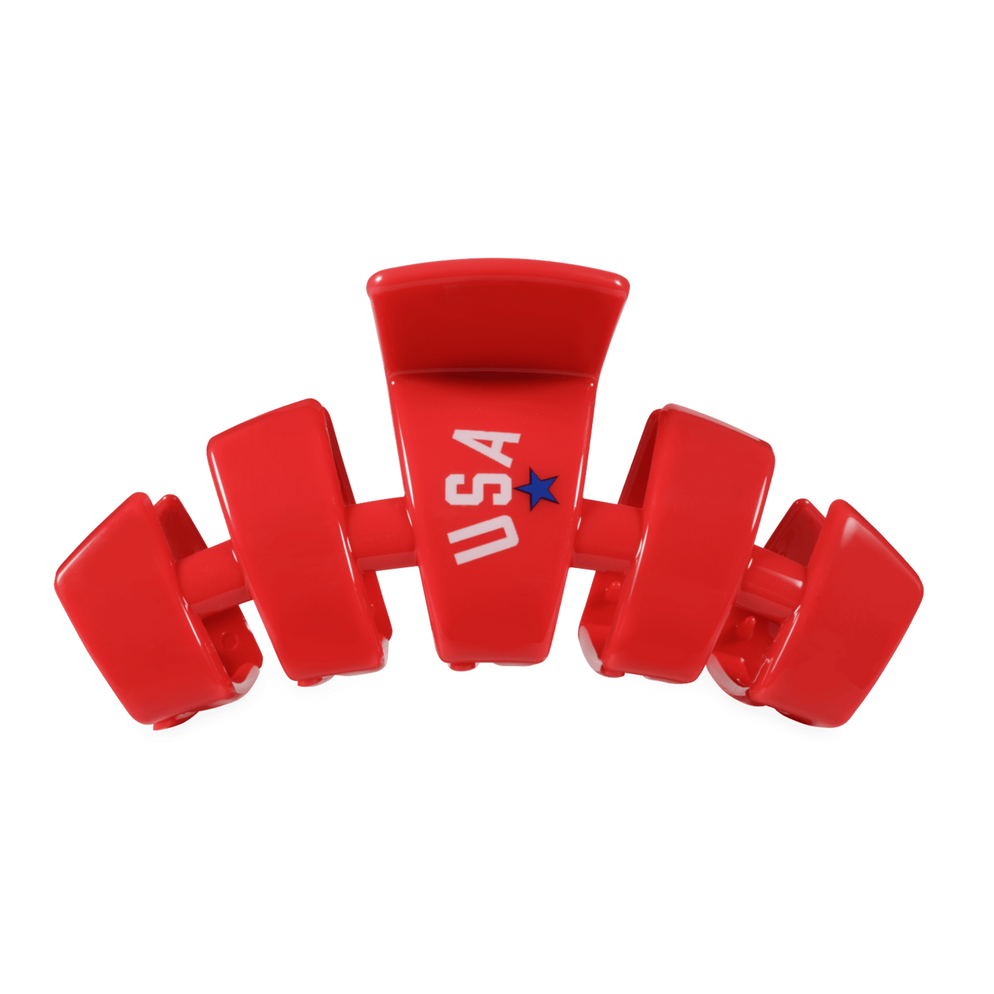 USA Classic Red Large Claw Clip