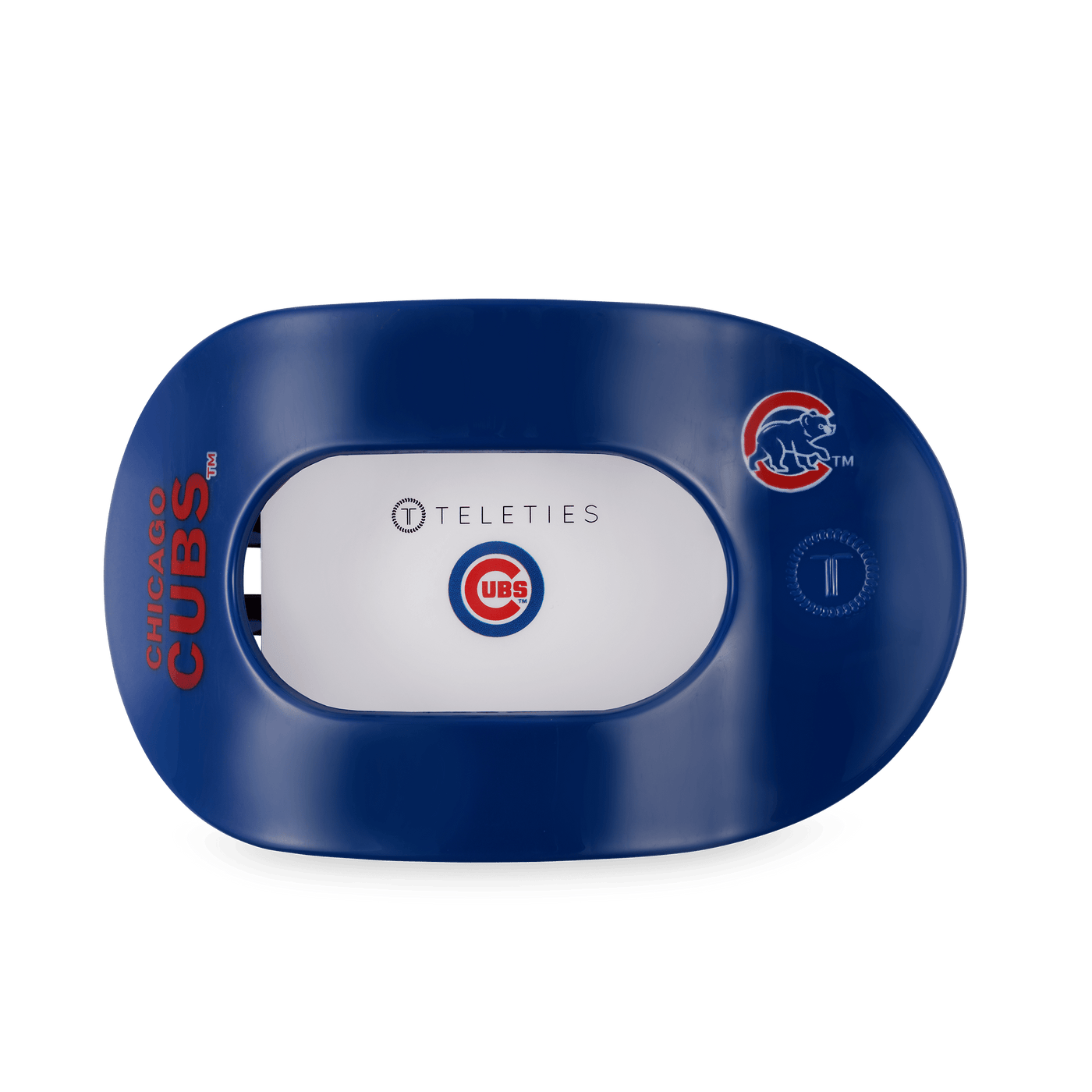 Chicago Cubs Large Flat Round Hair Clip