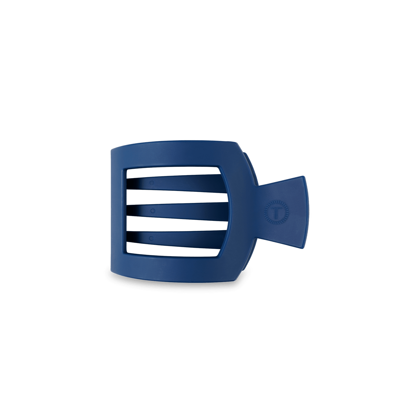 Midnight Rain Small Flat Square Hair Clip