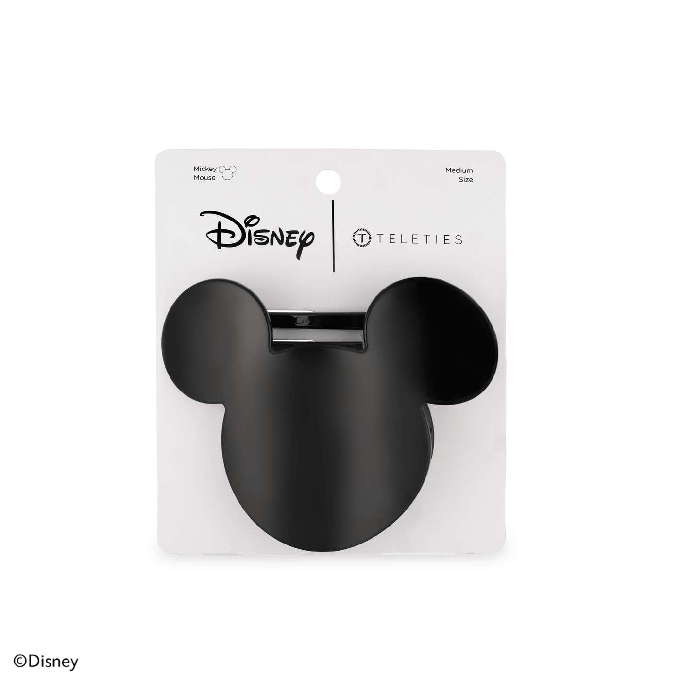 Disney: Mickey Mouse Shaped Medium Flat Hair Clip