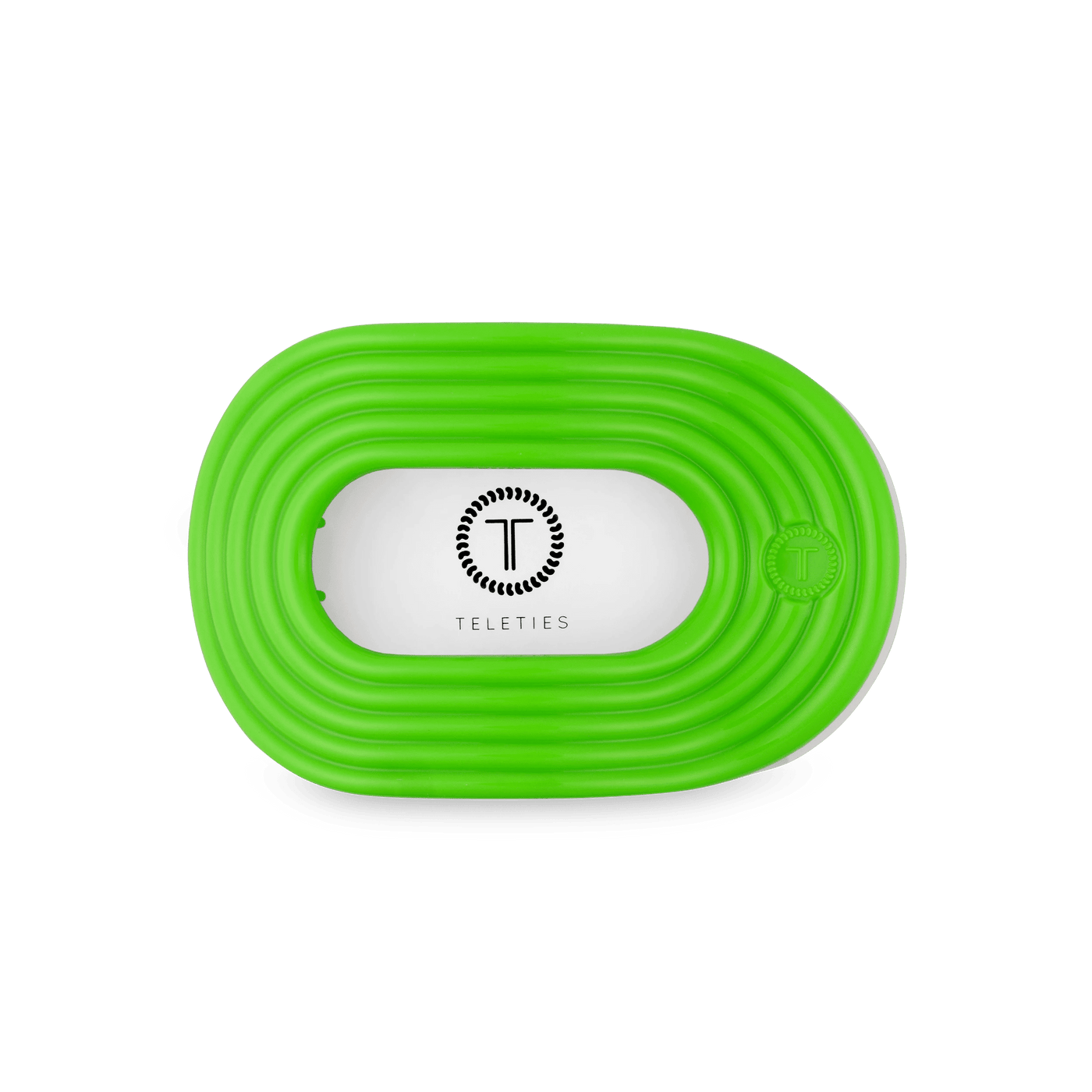 Glow For It Medium Flat Round Hair Clip