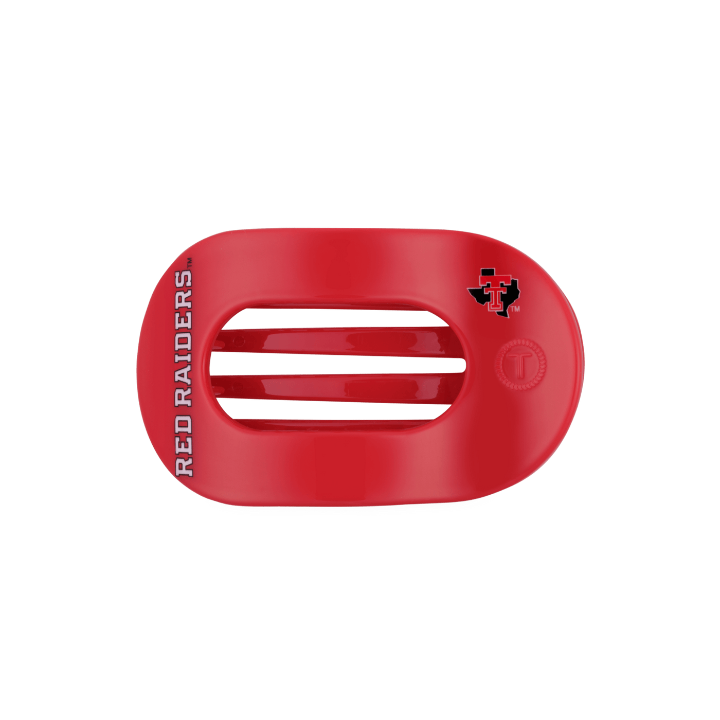 Wreck 'Em Tech! Medium Flat Round Hair Clip